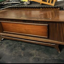 GE General Electric Record Stereo Cabinet C443 Kalmar, Rare 