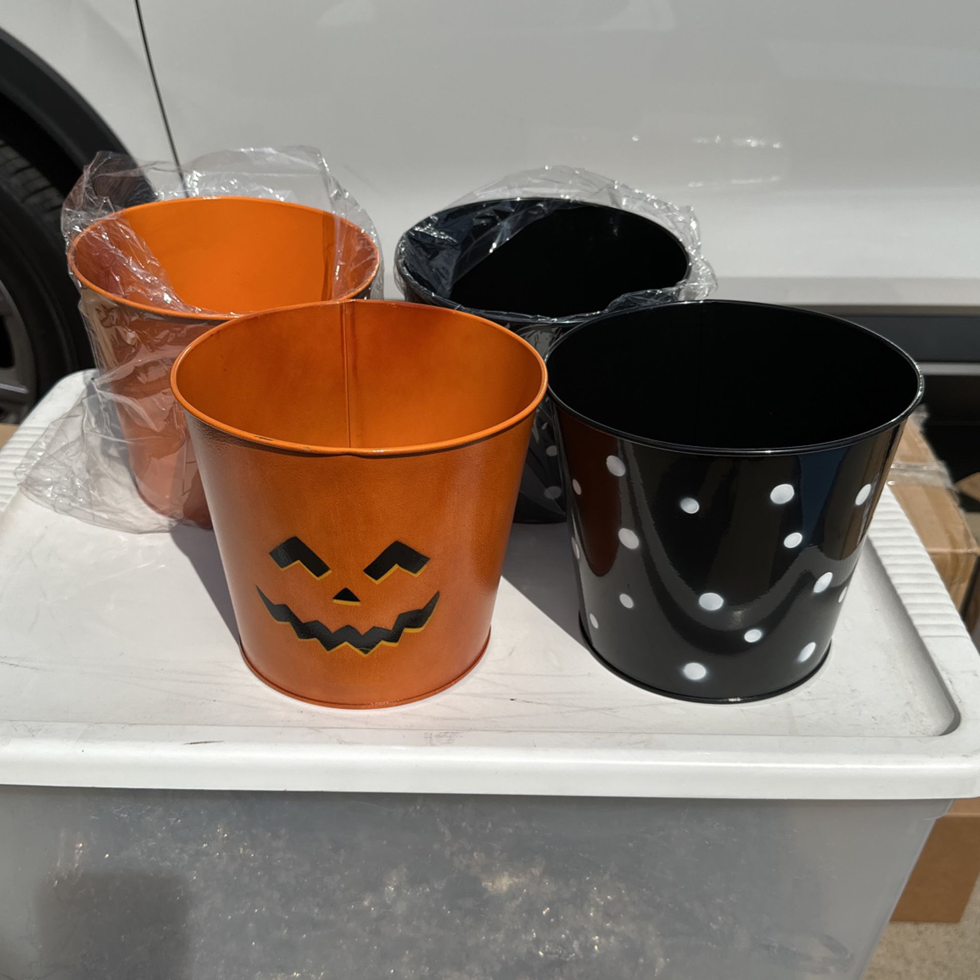 New Halloween Pails…$3.00 Each or 4 For $10.00