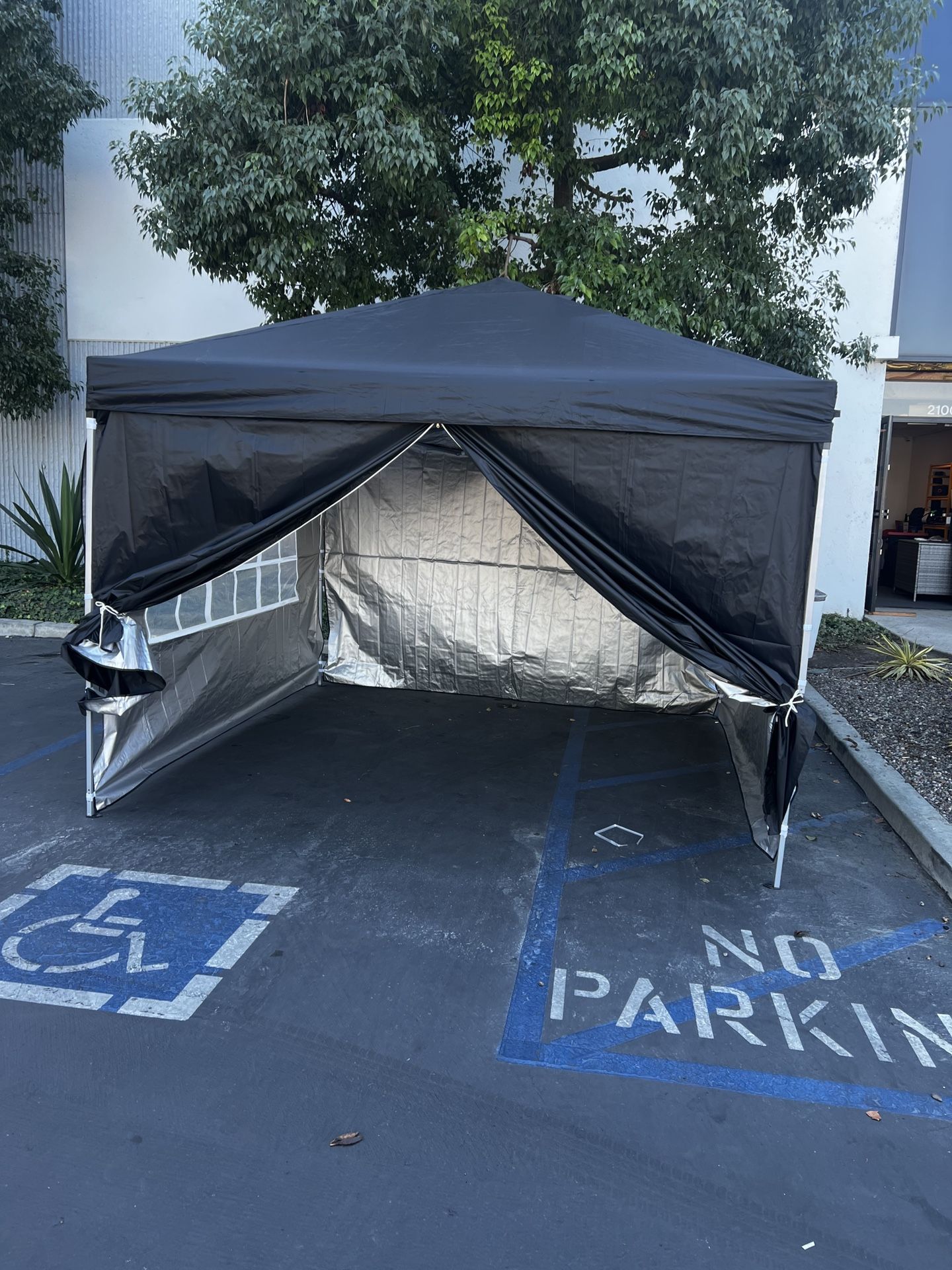 10 x 10 Canopy sidewalls, Outdoor Canopy Tent, Patio Tent,Commercial Instant Gazebos,4 Sidewalls, Portable Shelter Canopies