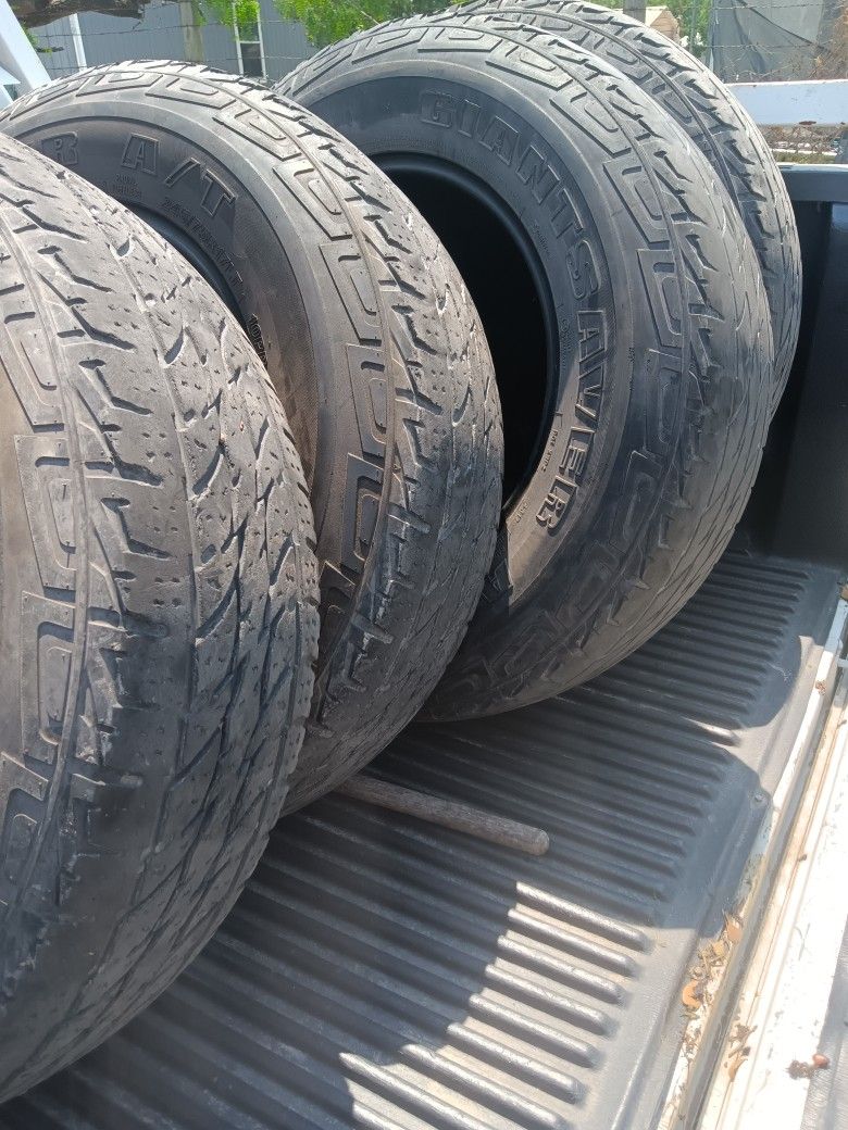 Use Tires For 65.00all Four