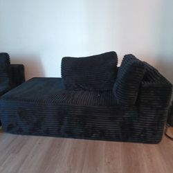 5 piece cloud couch sectional with ottoman