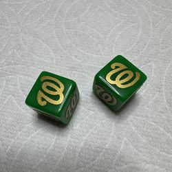 Washington Nationals air valve caps