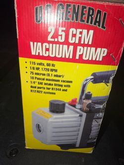Ac vacuum pump