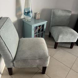 Patterned Accent Chair
