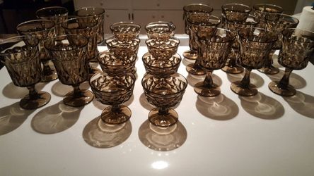 Vintage Noritake Perspective glassware set