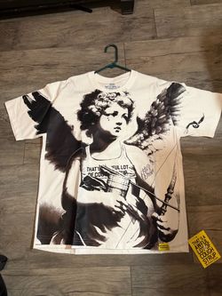 That's A Awful Lot of Cough Syrup Angel Graphic Tee