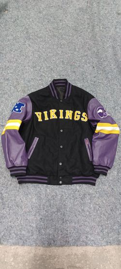 Minnesota Vikings NFL Varsity Bomber Jacket xlarge
