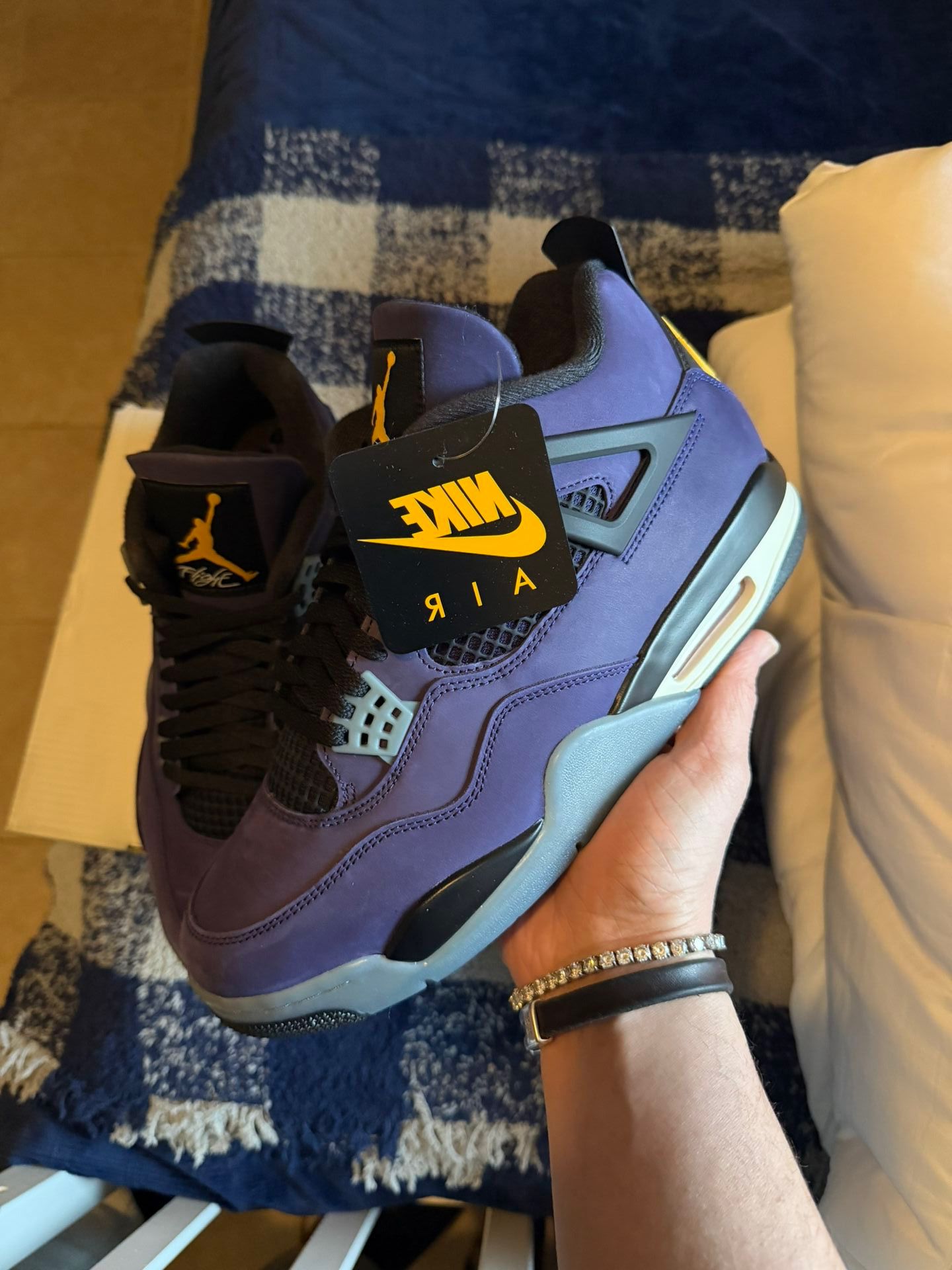 Jordan 4 Retro ‘Lakers’ See Descripción 👀