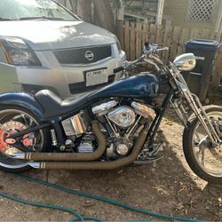 Custom Chopper 2001 Harley Davidson Engine