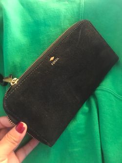 Fossil leather wallet