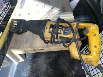 Dewalt recip saw sawzall reciprocating