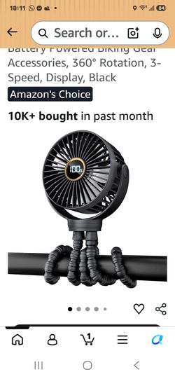 Rechargeable Personal Fan