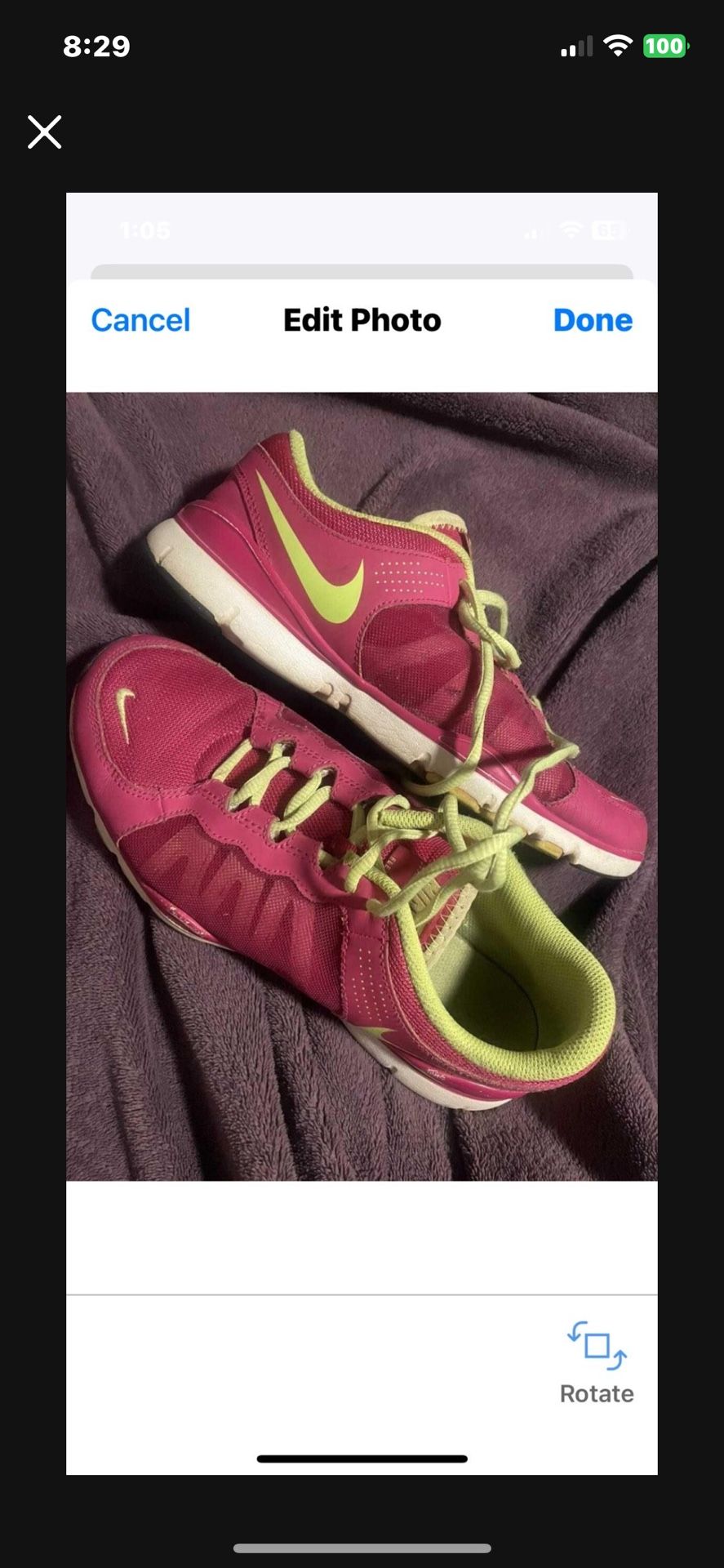 women size 9 nike shoes worn exactly one time, Metairie