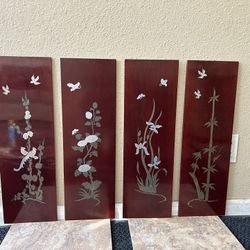 Oriental Art Work 7.5”x 23.5”