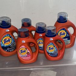 Tide bundle 6 detergents for 60$