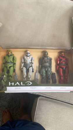 HALO 4pc action figure set