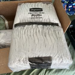 XL Depend Diapers For Women 80 Count 