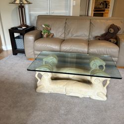 Designer Glass Coffee Table