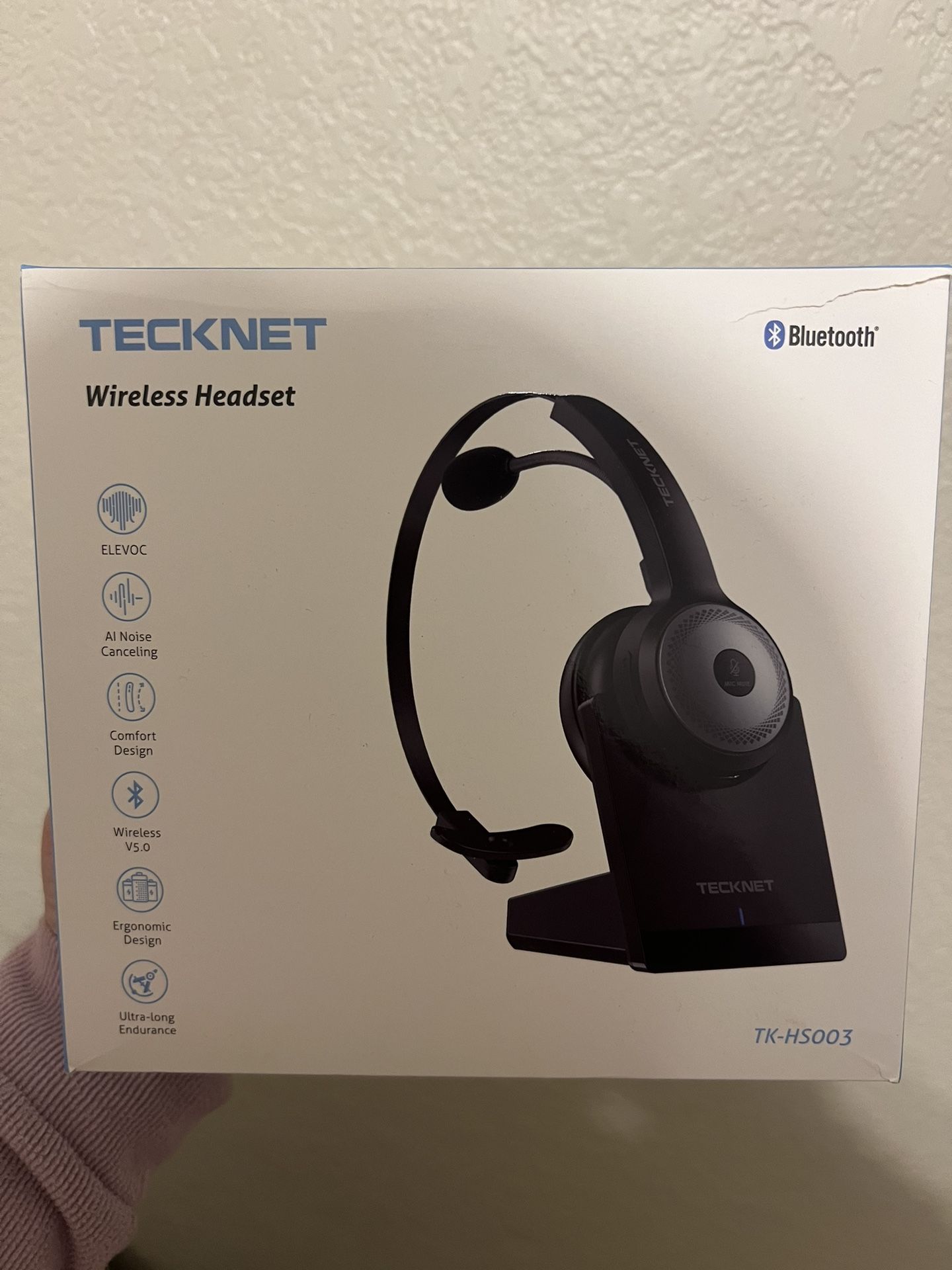 Tecknet Wireless Headset
