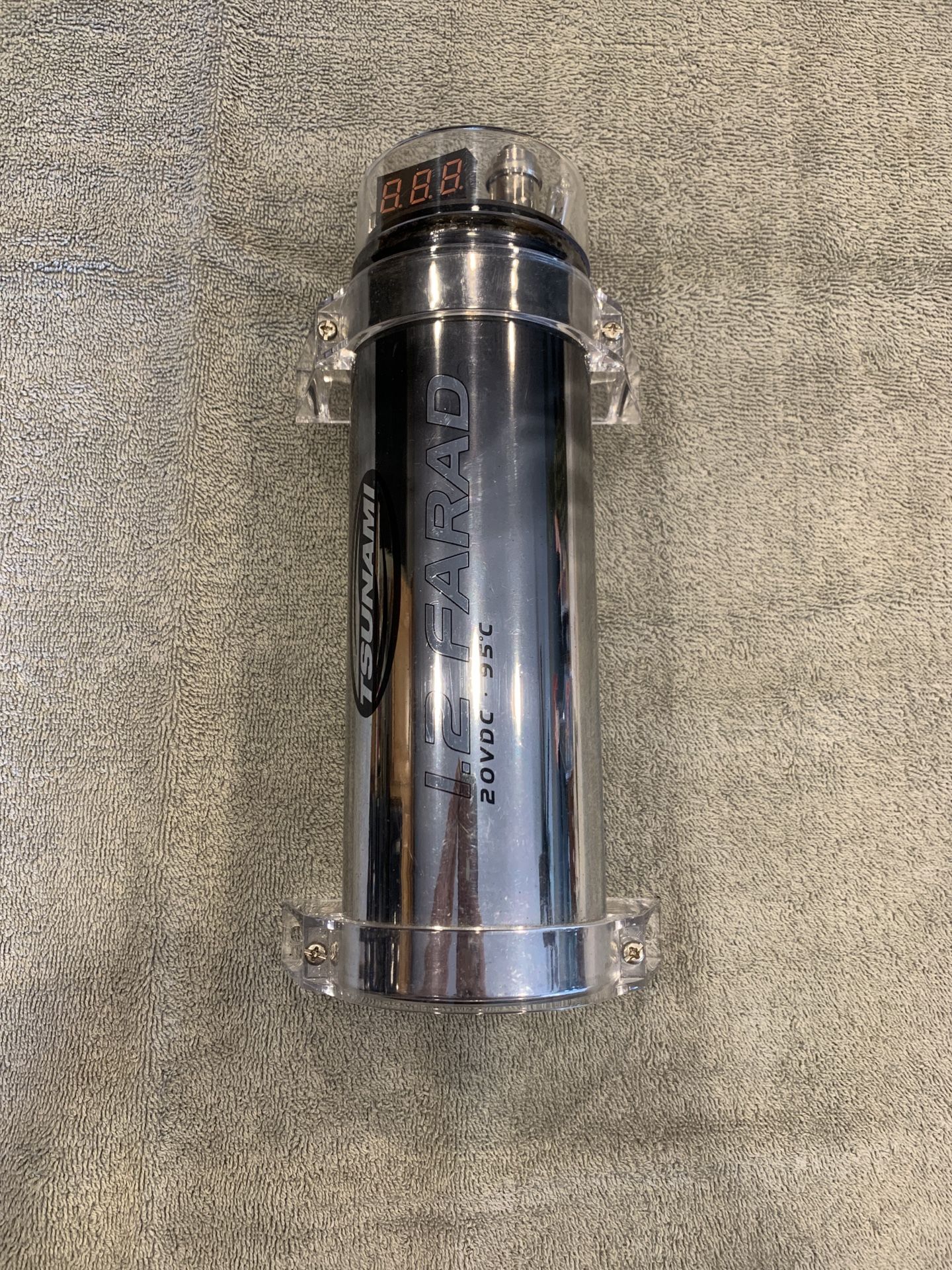 Tsunami Car Audio Capacitor 1.2 Farad