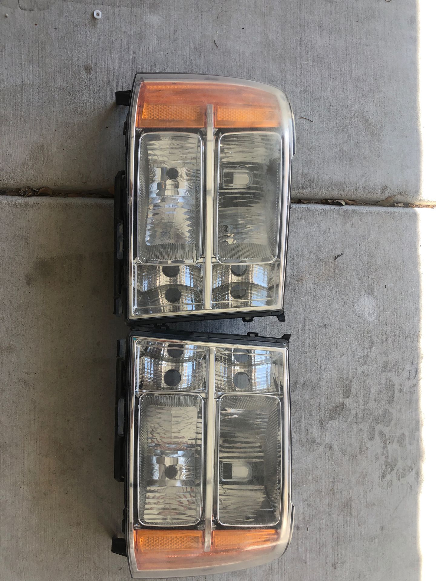 GMC Sierra headlights