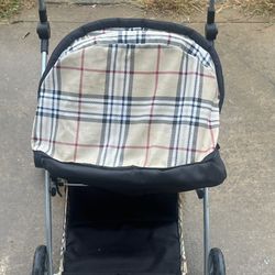 Burberry Print Baby Doll Stroller 