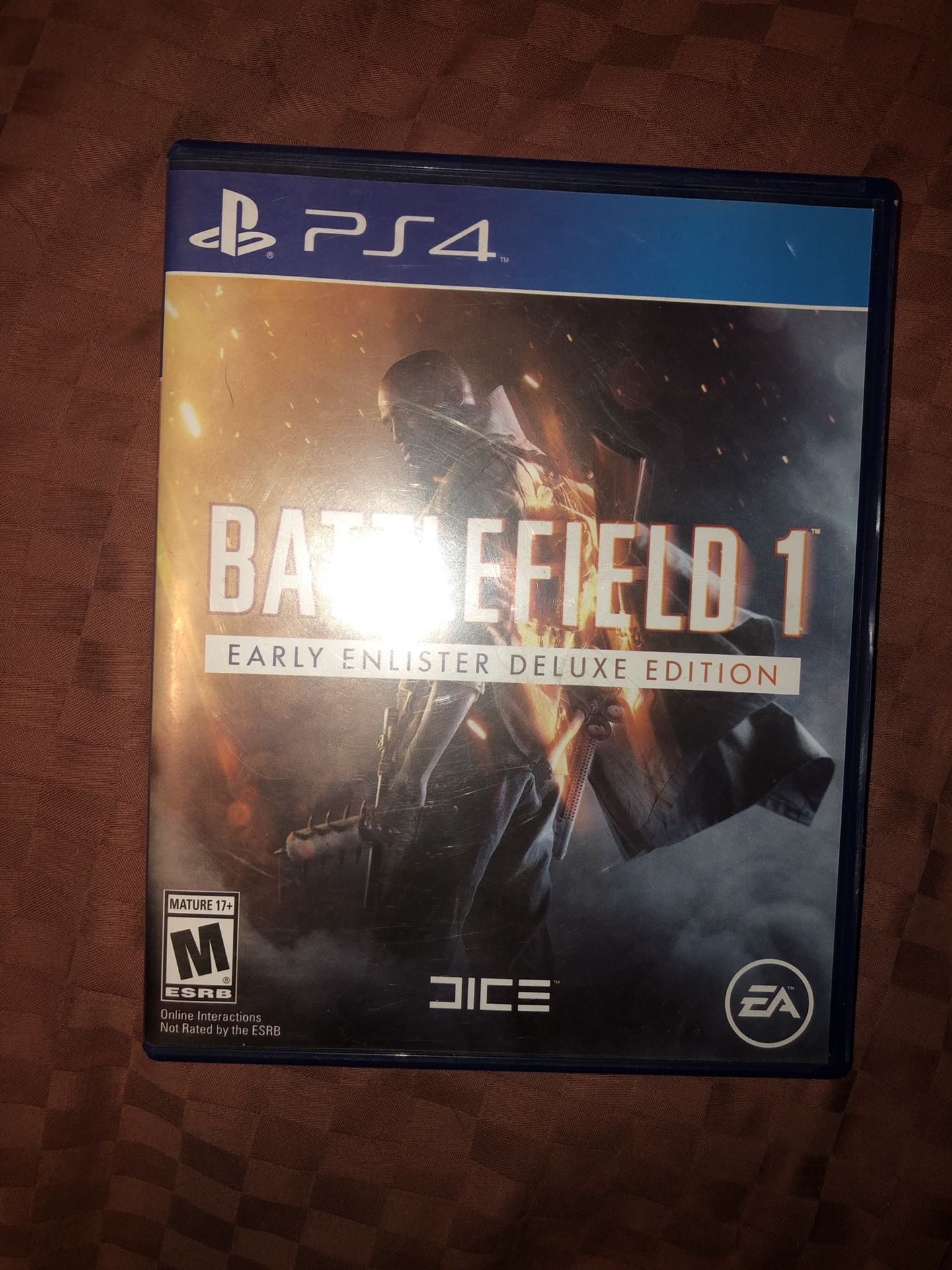 Battle field one for ps4