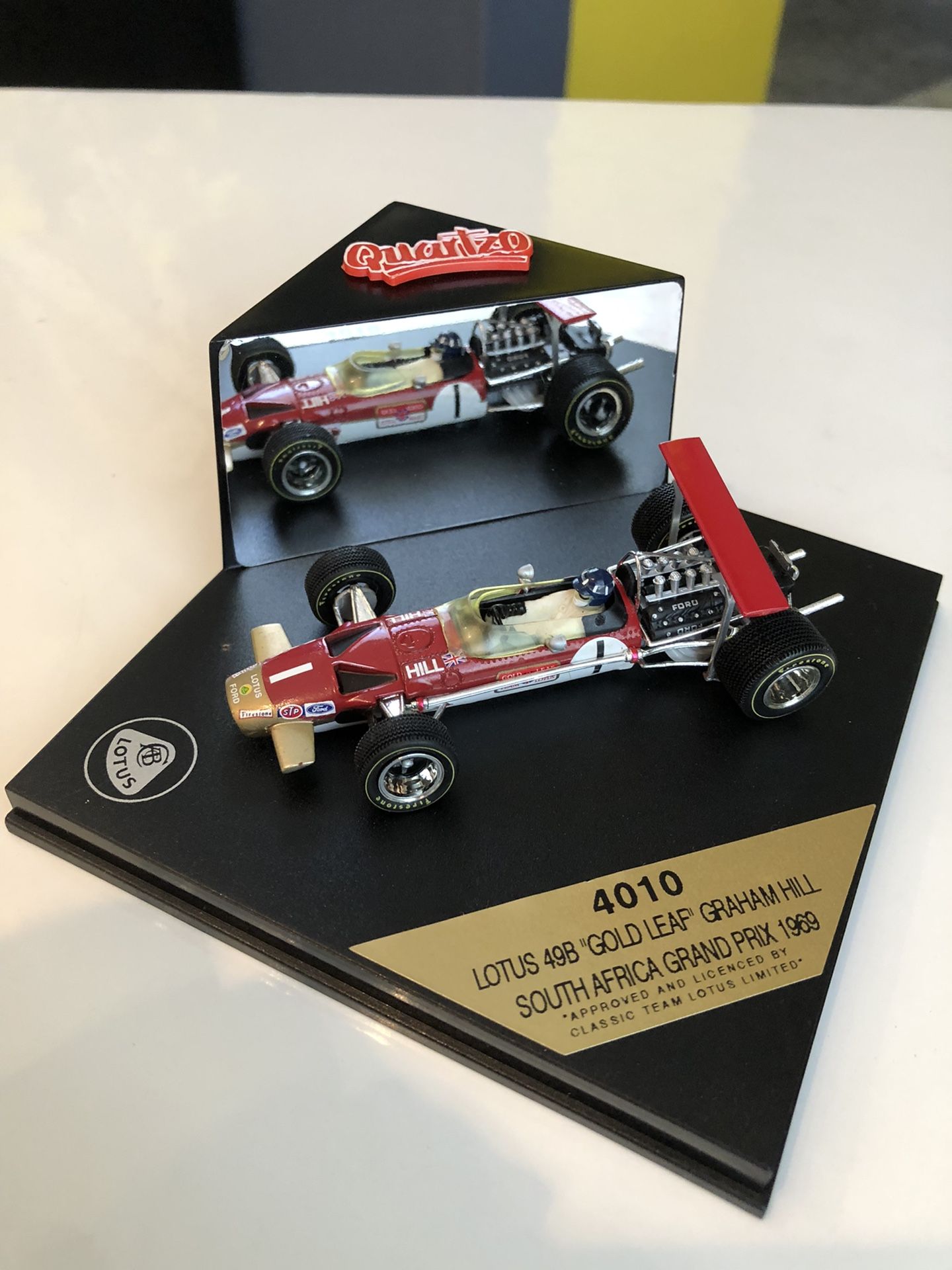 ミニカー Quartzo 4011,4012 LOTUS49B GOLD LEAF 69 Quartzo 1/43 Scale Collector Diecast Collector 4010 Lotus 49B Gold