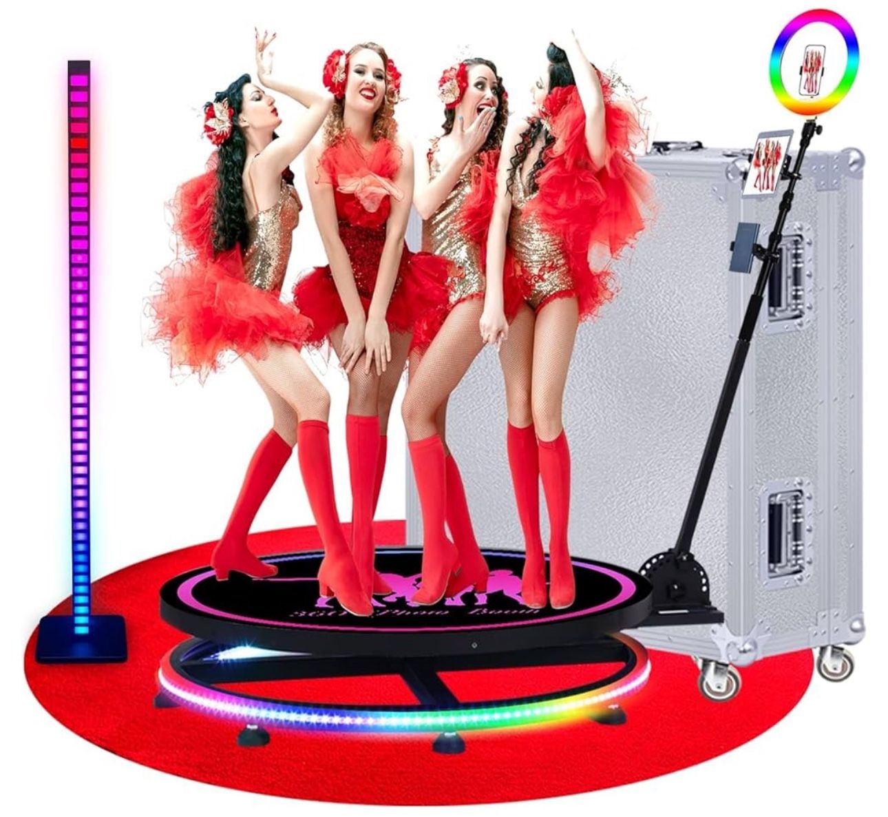 360 Photo Booth Machine for Parties