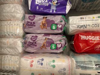 Diapers Size 5 & 6
