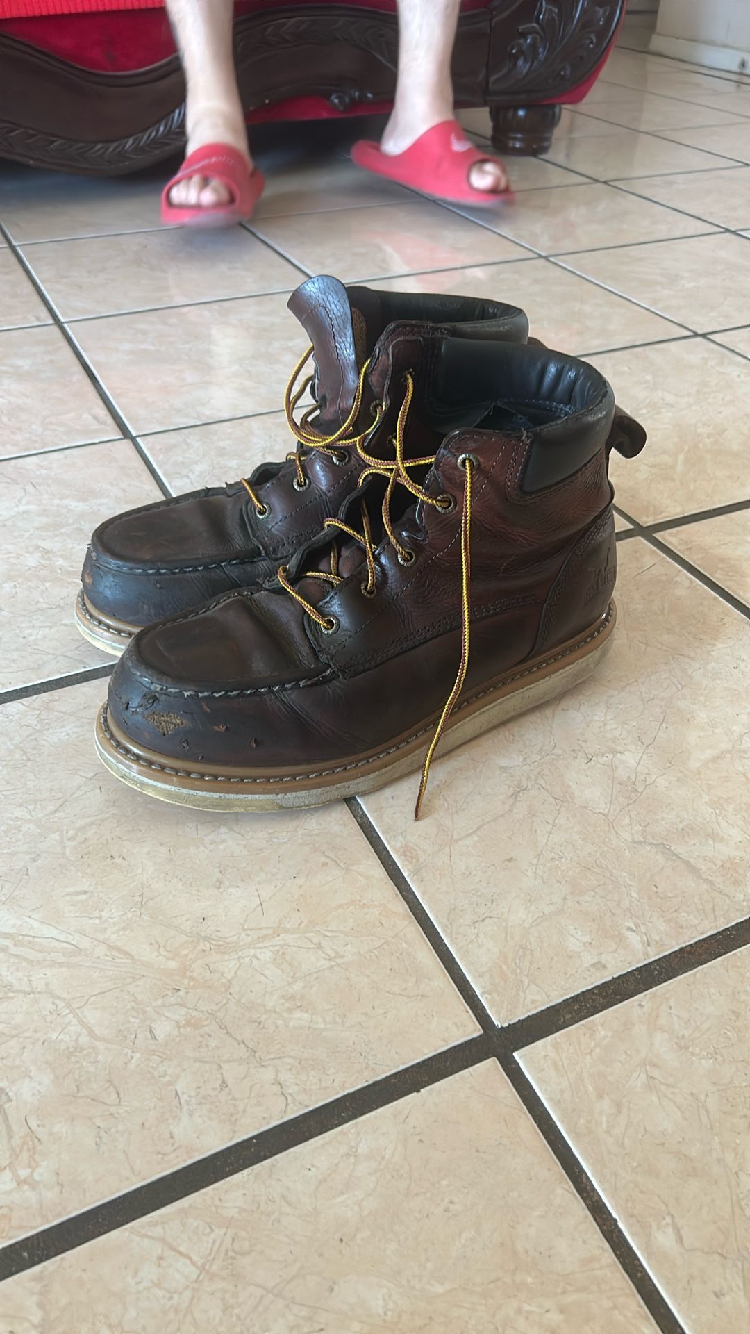 Red Wings Steel Toe Boots