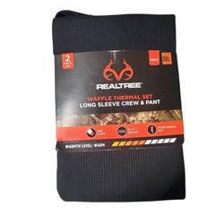 Realtree Black Thermal Set