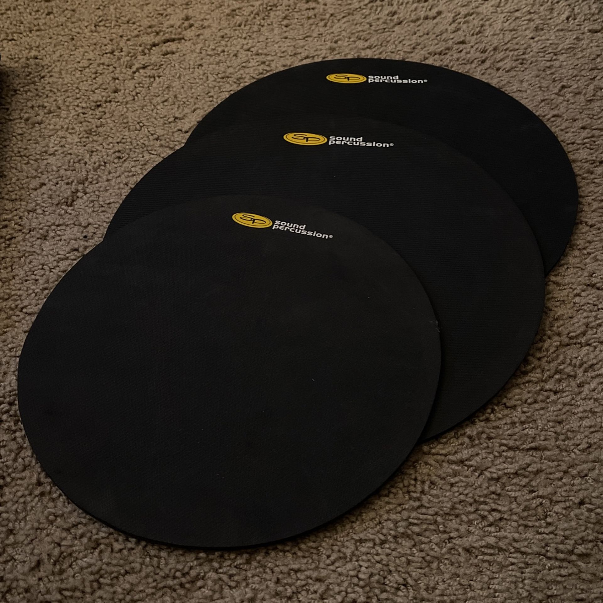 3 Drum Sound Muter Rubber Pads