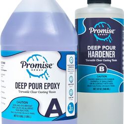 Deep Pour Epoxy Resin - 1 Gallon Kit
