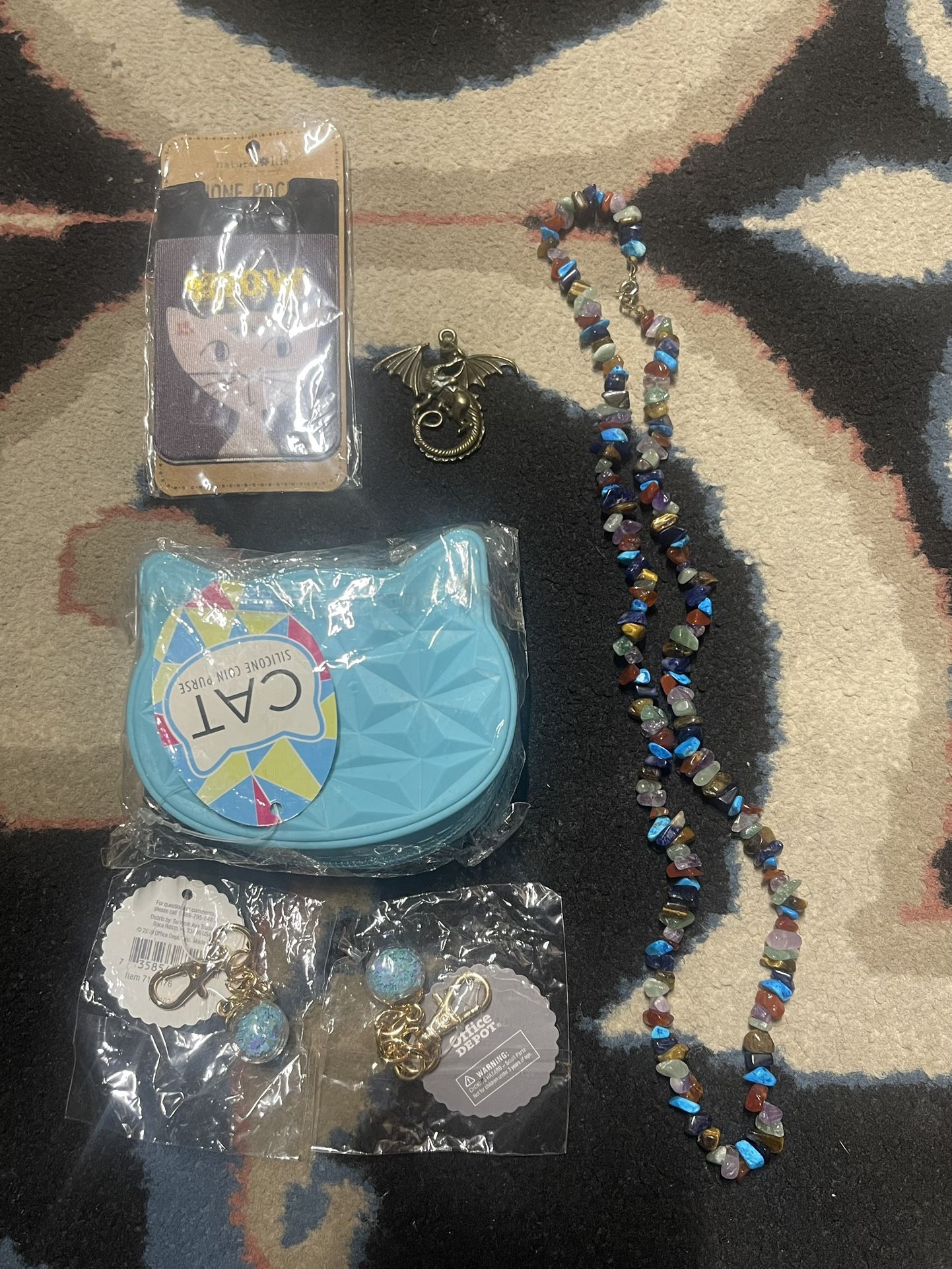 Jewelry Set Necklace Cat Coin Purse Home Depot Cat Phone Back Pocket