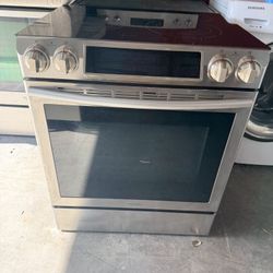 Samsung Stove Stainless steel Convection Oven Slide In 
