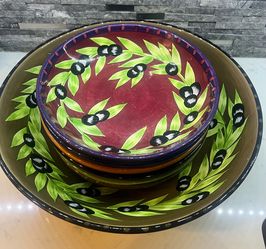 Gates by Laurie Gates Ceramic Serving Bowl