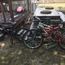 2 26 Inch Aluminum Mongoose Bikes Take One To Finish The Other Both For Only $75