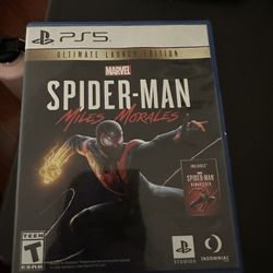 Spider-Man Miles morales For Ps5