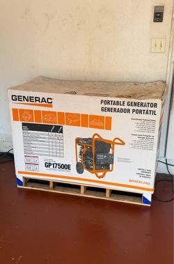 Generac portable generator GP17500E