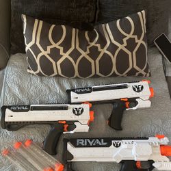 Rival Nerf Guns Bundle /mags Included 