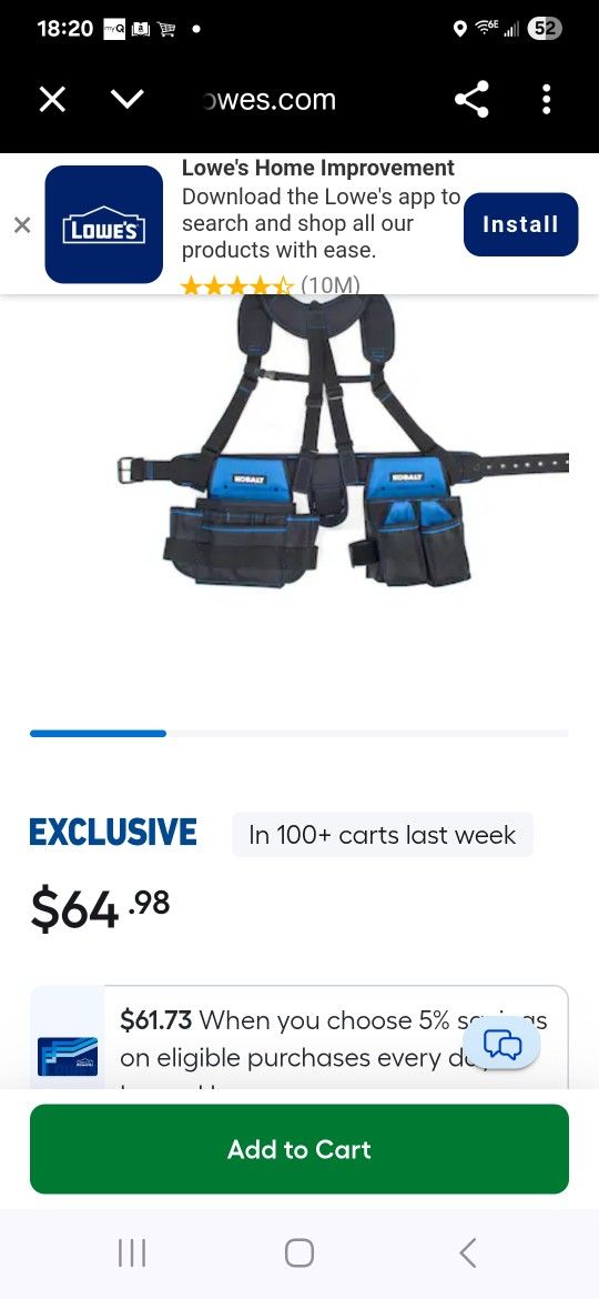 Kolbalt Tool Belt