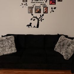 Lifestyle Solutions Taryn Curved Arms Sofa