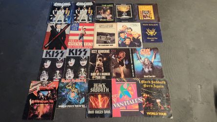Vintage Concert Programs