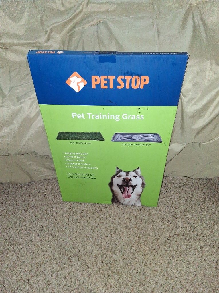 PET STOP :PET Training Grass (Open BOX)