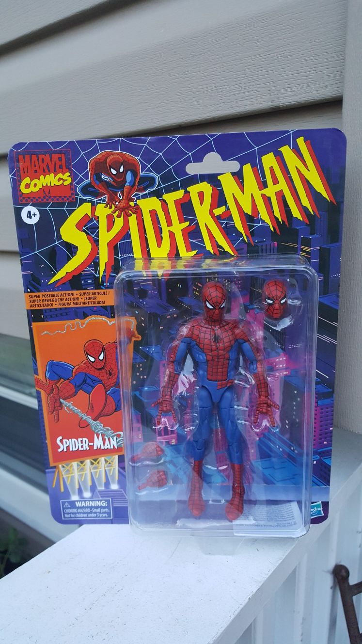 Marvel Legends Spiderman (animated series) collectible action figure