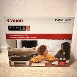 Brand New Canon PIXMA TS3522 Wireless Printer