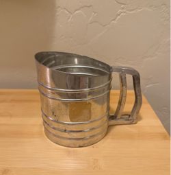 Vintage Metal Flour Sifter