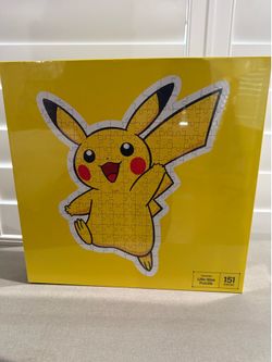 Pokémon Pikachu Life-Size Puzzle 151 Pieces Over 1 ft Tall Cardboard