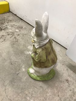 Vintage white rabbit shipman Alice in wonderland